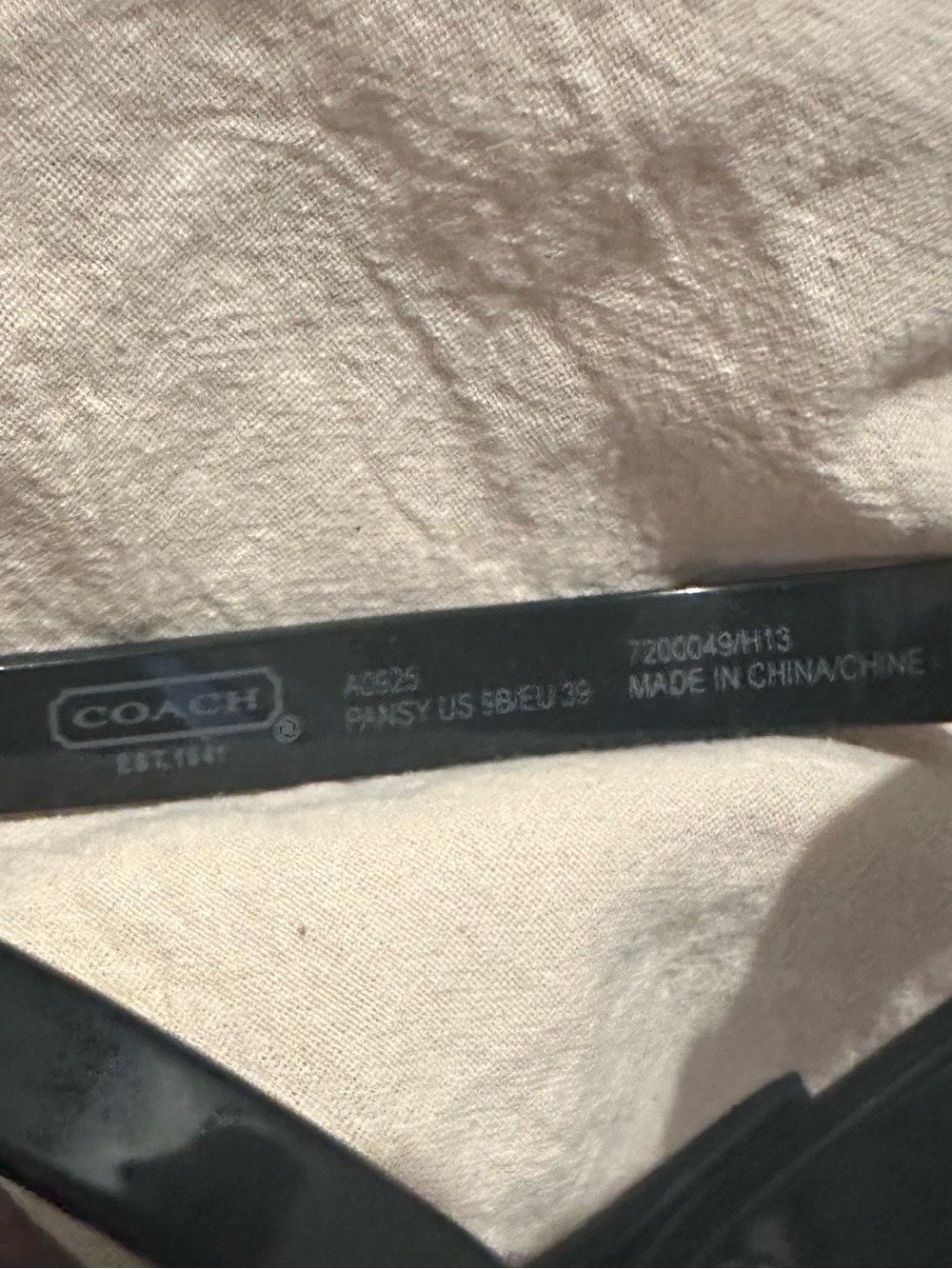 Coach 'Pansy' Logo T-Strap Jelly Sandal 9 - Picture 10 of 10